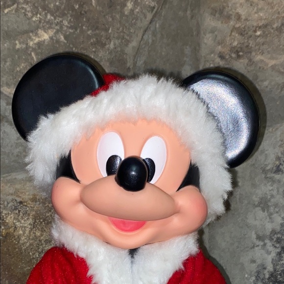 Disney Mickey Mouse Santa Claus Plastic Face. - Picture 3 of 10
